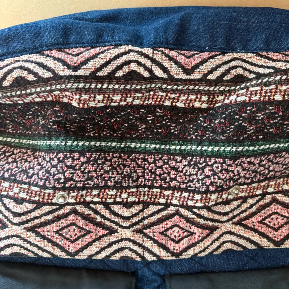 CANYON SKY Aztec Denim Crossbody Bag - Picture 8 of 15